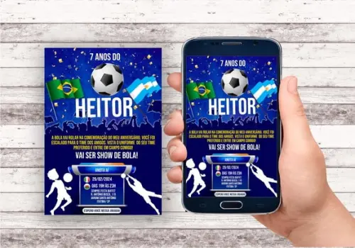 Convite Virtual - Futebol 03