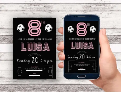 Convite Virtual - Futebol 06