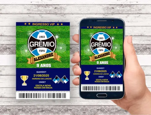 Convite Virtual - Gremio 02