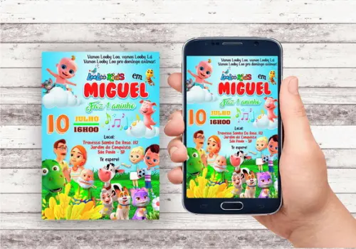 Convite Virtual - Looloo Kids