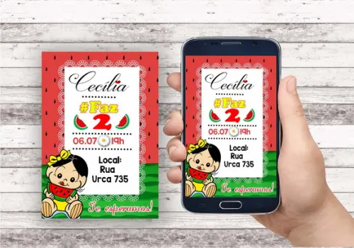 Convite Virtual - Magali Baby