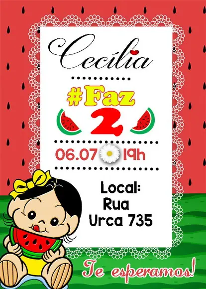 Convite Virtual - Magali Baby