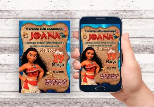 Convite Virtual - Moana 04