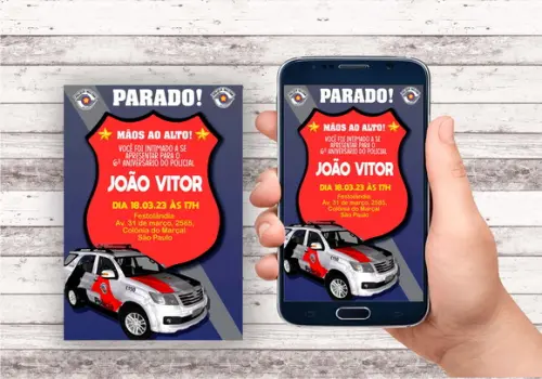 Convite Virtual - Policia Militar Sp