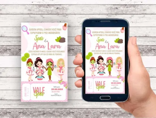 Convite Virtual - Vale Spa