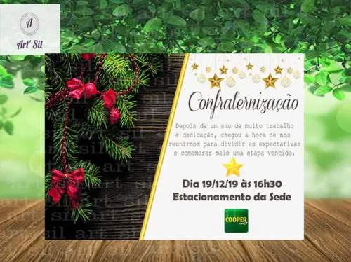 Convite Virtual Confraternização