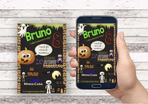 Convite Virtual Halloween Iii