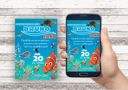 Convite Virtual Nemo