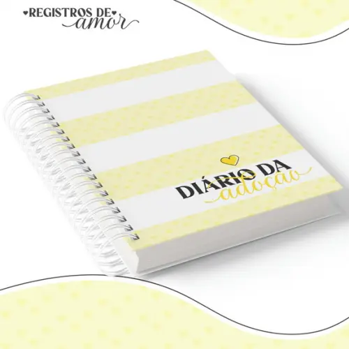 Diario da Adoção - Amarelo