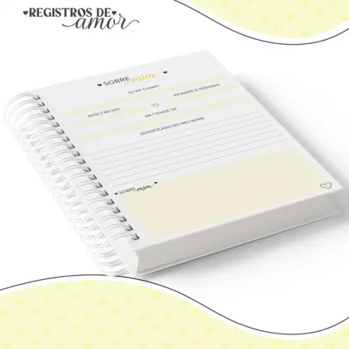 Diario da Adoção - Amarelo
