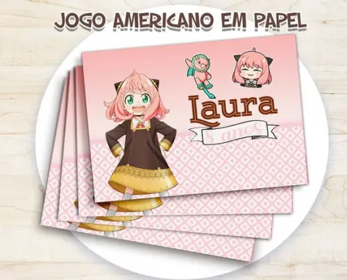 Jogo Americano - Anya (papel)