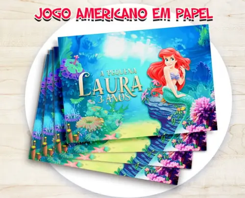 Jogo Americano - Ariel (papel)