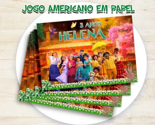 Jogo Americano - Encanto (papel)