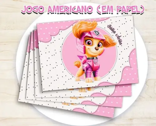 Jogo Americano - Skye (papel)