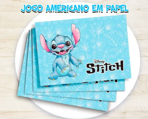 Jogo Americano - Stitch 05 (papel)