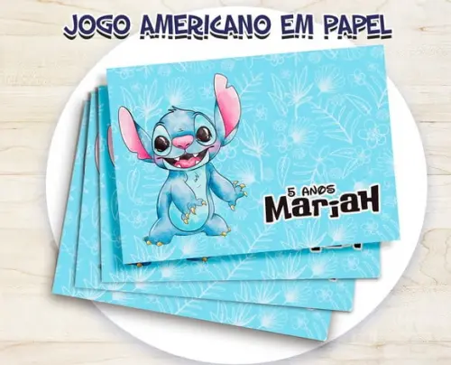 Jogo Americano - Stitch 05 (papel)
