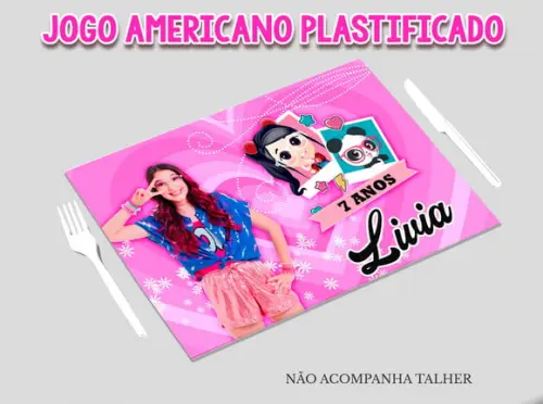 Jogo Americano Plastificado - Luluca