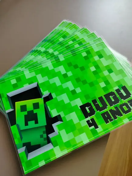 Jogo Americano Plastificado - Minecraft 02