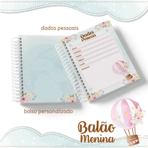 Kit Digital Volta as Aulas - Balão de Ar Menina