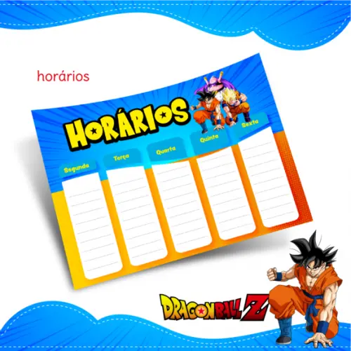Kit Digital Volta as Aulas - Dragon Ball