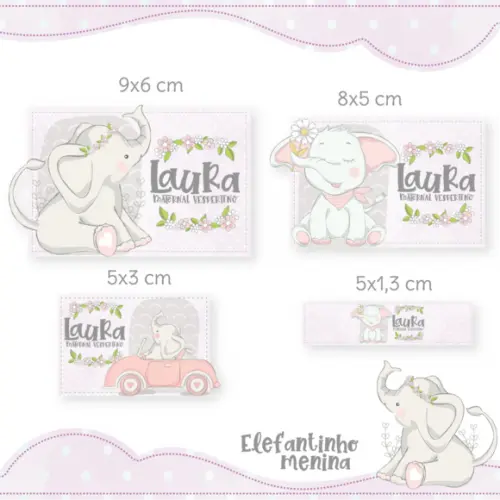 Kit Digital Volta as Aulas - Elefantinho Menina