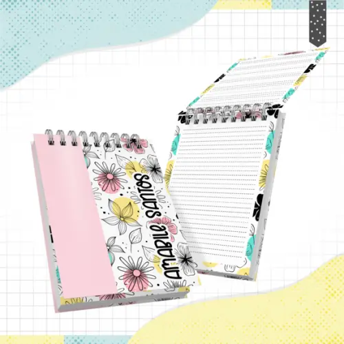 KIT Digital Volta as Aulas - Floral 02