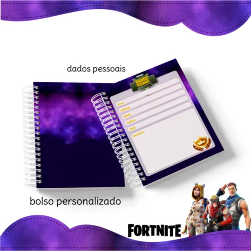 Kit Digital Volta as Aulas - Fortinite