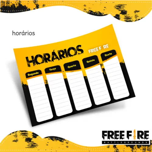 Kit Digital Volta as Aulas - Freefire
