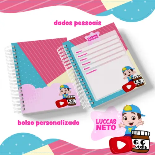 Kit Digital Volta as Aulas - Luccas Neto Menina