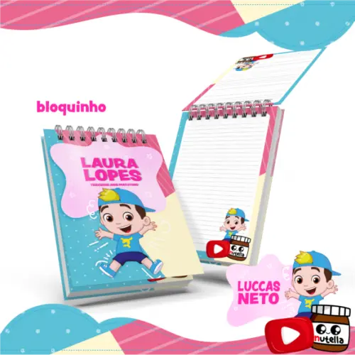 Kit Digital Volta as Aulas - Luccas Neto Menina