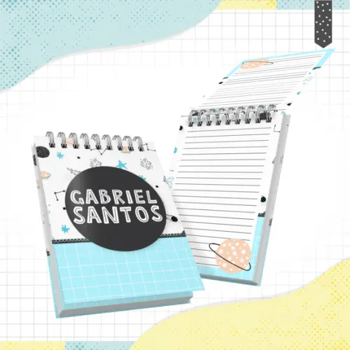 Kit Digital Volta as Aulas - Minimalista Menino 02