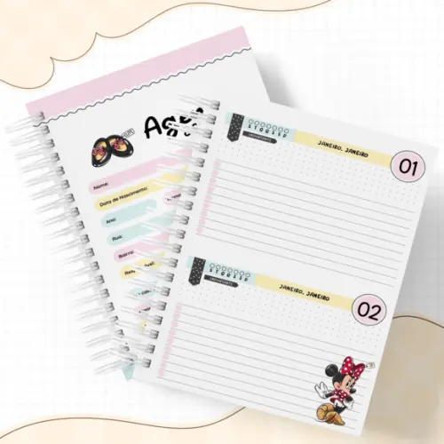 Kit Digital Volta as Aulas - Minnie Vermelha ate 2030