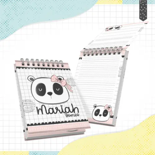 Kit Digital Volta as Aulas - Panda Menina 02