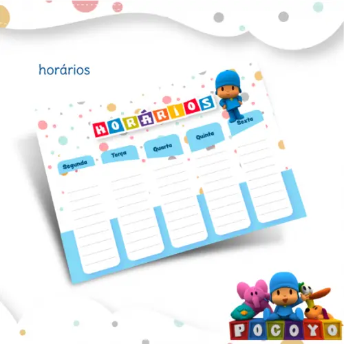Kit Digital Volta as Aulas - Pocoyo