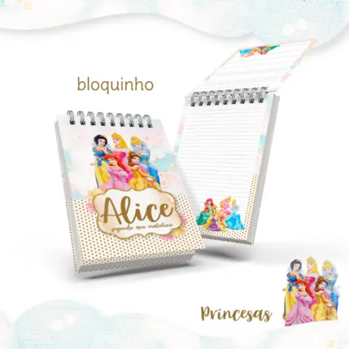 Kit Digital Volta as Aulas - Princesas Disney