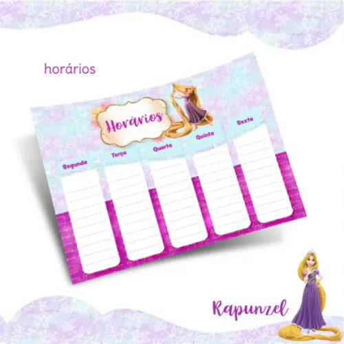 Kit Digital Volta as Aulas - Rapunzel