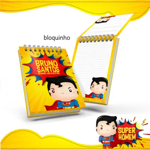 Kit Digital Volta as Aulas - Super Homem