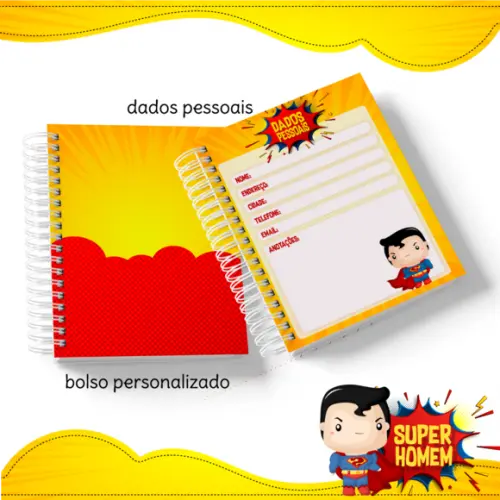 Kit Digital Volta as Aulas - Super Homem