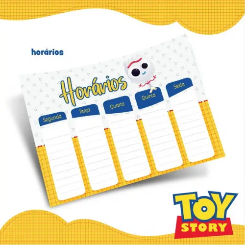 Kit Digital Volta as Aulas - Toy Story