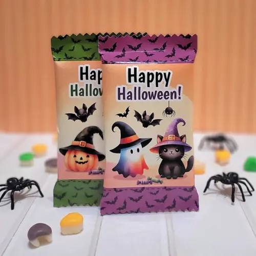 Kit Kat Personalizado - Halloween (inclui Chocolate)