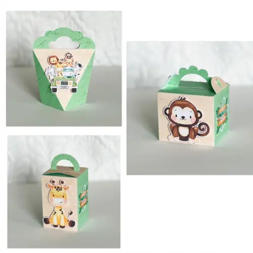 Kit Pegue e Monte - Safari ( 30 Unidades)