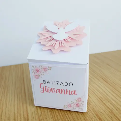 Kit Personalizados - Batizado Menina ( 20 Unidades)