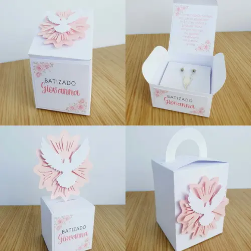 Kit Personalizados - Batizado Menina ( 20 Unidades)