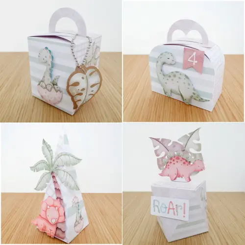 Kit Personalizados - Dino Aquarela Luxo ( 40 Unidades)