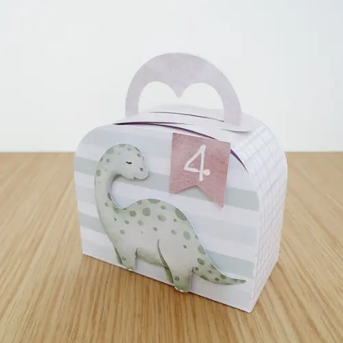 Kit Personalizados - Dino Aquarela Luxo ( 40 Unidades)