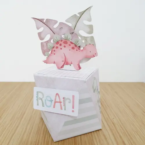 Kit Personalizados - Dino Aquarela Luxo ( 40 Unidades)