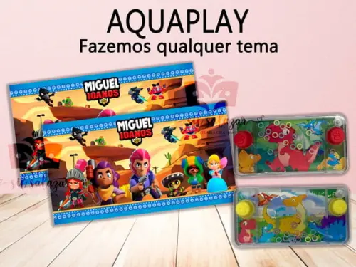 Lembrancinha - Aquaplay Brawl Stars