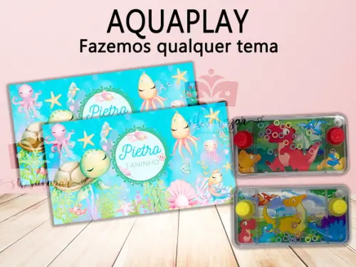 Lembrancinha - Aquaplay - Fundo do Mar
