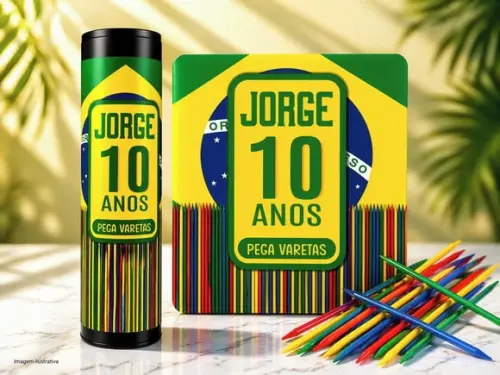 Lembrancinha - Pega Varetas - Brasil 02