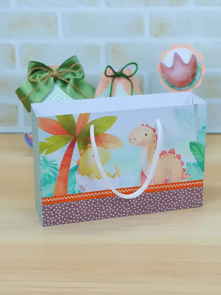 Lembrancinha - Sacolinha - Dino Cute